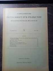 (Antik) Schweizerische zeitschrift fur Pilzkunde (1969) nr.5